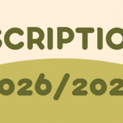 INSCRIPTIONS 2026/2027